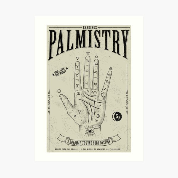 Palmistry Art Print