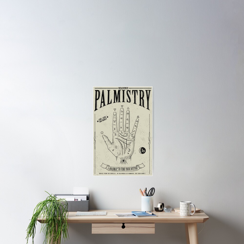 Poster « Palmistry»