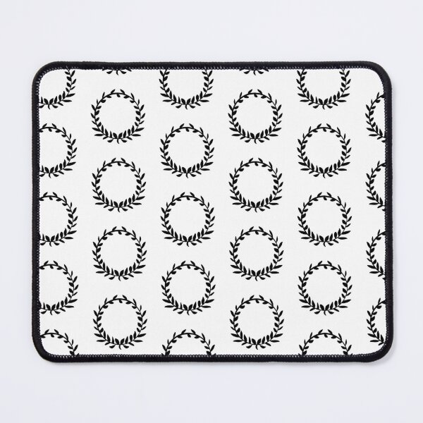 Item preview, Black Laurel Wreath Circle designed and sold by THP Creative.