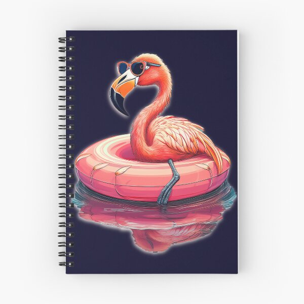 Item preview, Flamingo Floatie Fiesta: Tropical Poolside Vibes designed and sold by JumWow.