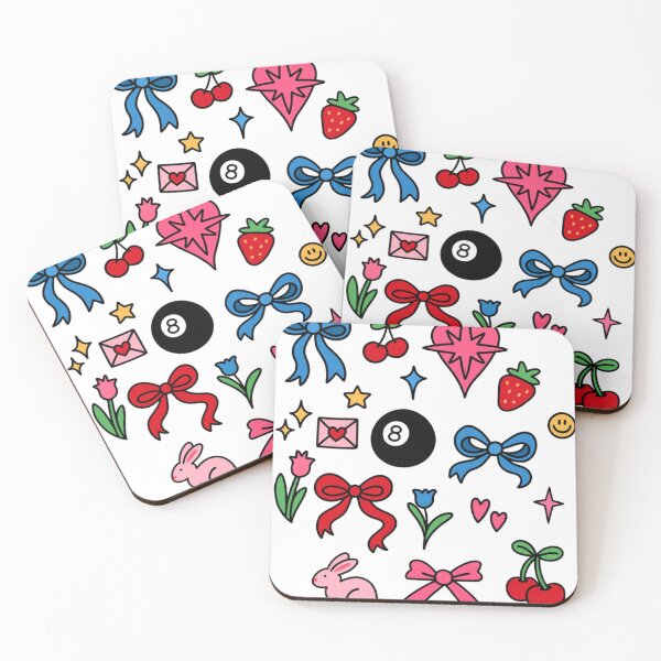 Item preview, girly pop stickers designed and sold by sydfink.