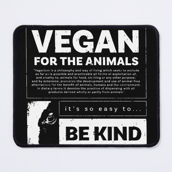Item preview, Vegan for the Animals designed and sold by JeanGuyPrince.