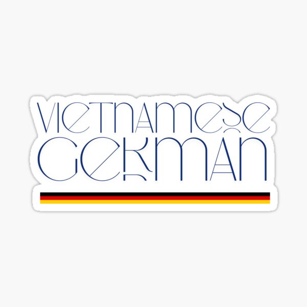 Item preview, Vietnamese German Identity – Dual Heritage Pride designed and sold by RosalinesEyes.
