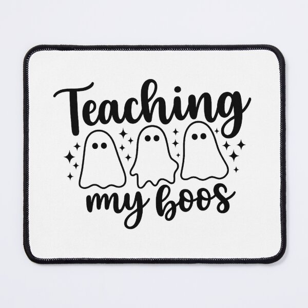 Item preview, Teaching My Boos Halloween Ghost Design designed and sold by haitrieuic96.