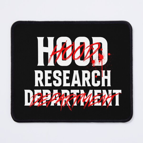Item preview, Hood Research Department designed and sold by deathanarchy.