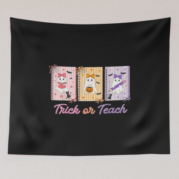 Item preview, Preppy Spooky Teacher Ghost Trick Or Teach Cute Halloween designed and sold by TalalosART.