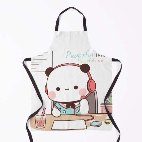 Item preview, Peaceful Mind Peaceful Life Bubu Dudu Panda Love Cute Bear 2025 designed and sold by BrightStreets.