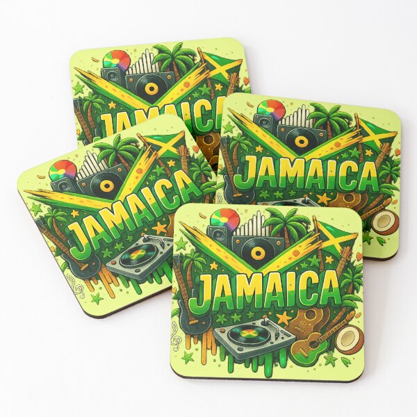 Item preview, Jamaica Culture Vibes – Reggae, Music & Island Pride Art Print designed and sold by Ms.Ranty.