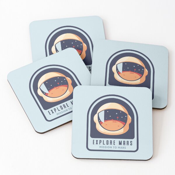 Item preview, Mission to Mars - Explore Badge designed and sold by Davy Sprocket.