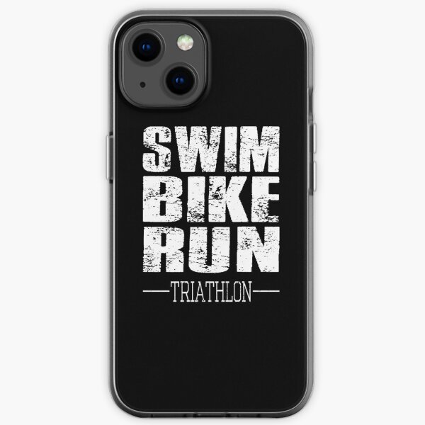 Natation, vélo, course - Triathlon Coque souple iPhone
