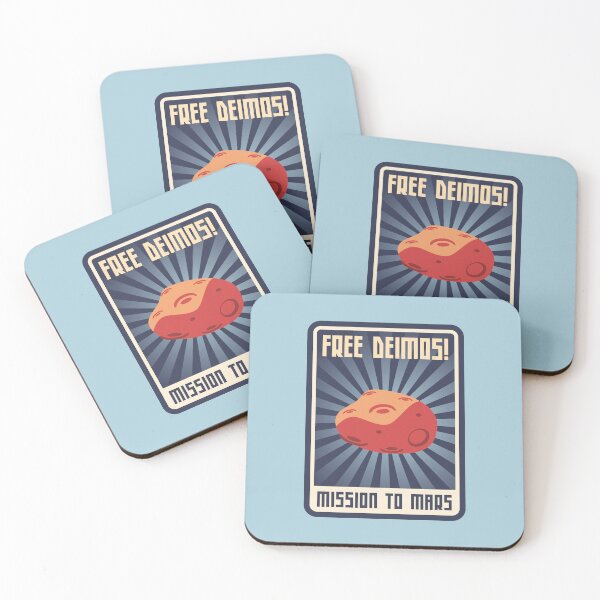 Item preview, Mission to Mars - Free Deimos Badge designed and sold by Davy Sprocket.