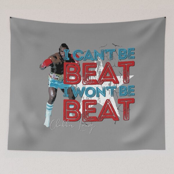 Item preview, I Can’t Be Beat, I Won’t Be Beat | Clubber designed and sold by UNK-Fatigues.