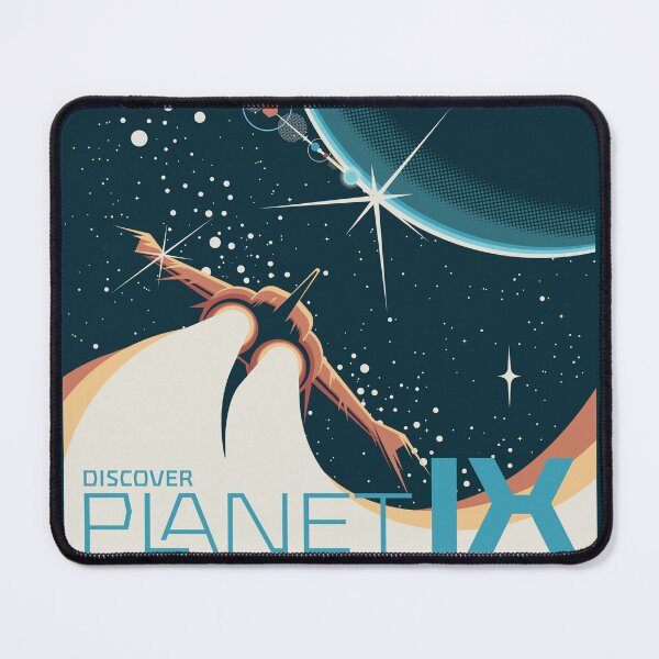 Item preview, Planet 9 Travel Poster designed and sold by adorabowldesign.