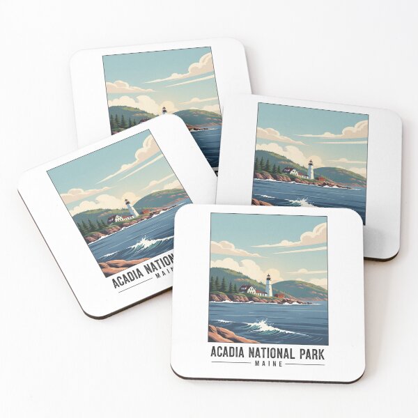 Item preview, Acadia Maine - USA (Country Collection) designed and sold by HeartbeatPrint.