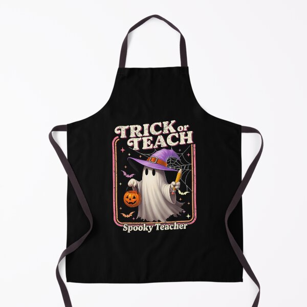 Item preview, Trick Or Teach Spooky Teacher Halloween Ghost Costume designed and sold by MOHITSALVI.