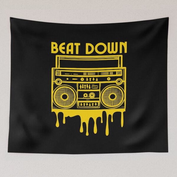 Item preview, Beat Down Melting Boombox designed and sold by UNK-Fatigues.