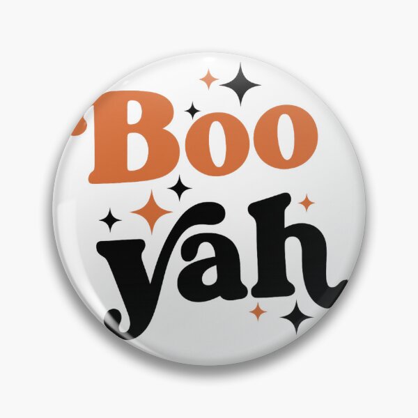 Item preview, Boo Yah Retro Halloween Typography Design designed and sold by haitrieuic96.
