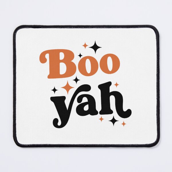 Item preview, Boo Yah Retro Halloween Typography Design designed and sold by haitrieuic96.