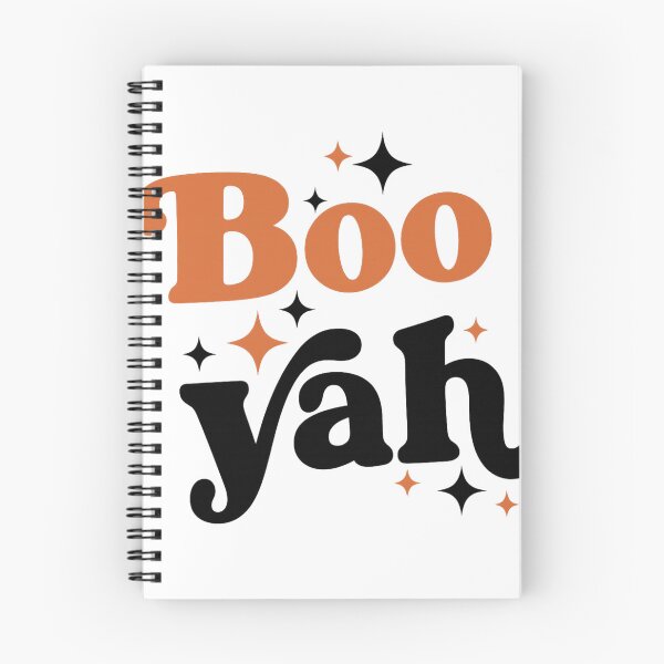 Item preview, Boo Yah Retro Halloween Typography Design designed and sold by haitrieuic96.