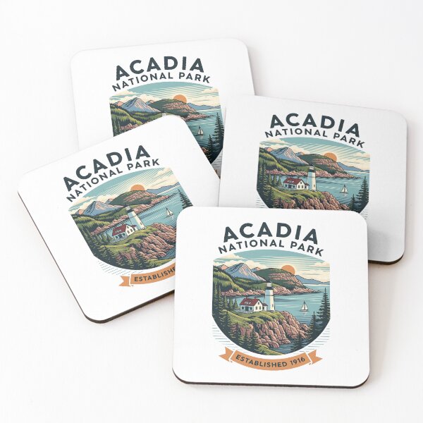 Item preview, Acadia Maine - USA (Country Collection) designed and sold by HeartbeatPrint.