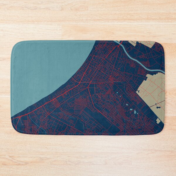 Item preview, Benguela City Map of Angola - Hope designed and sold by deMAP.