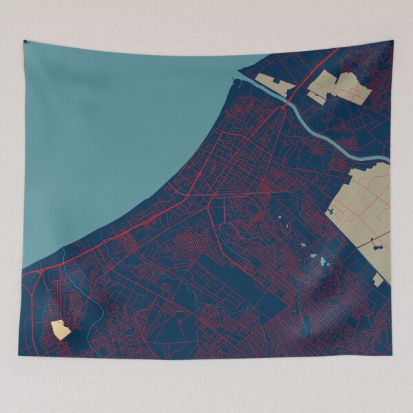 Item preview, Benguela City Map of Angola - Hope designed and sold by deMAP.