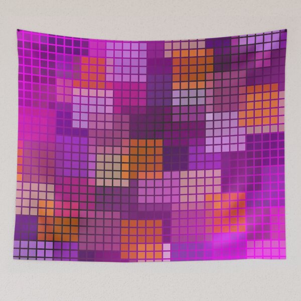 Item preview, Dynamic shapes composition, colorful rectangles designed and sold by Dorvidesign Shop.