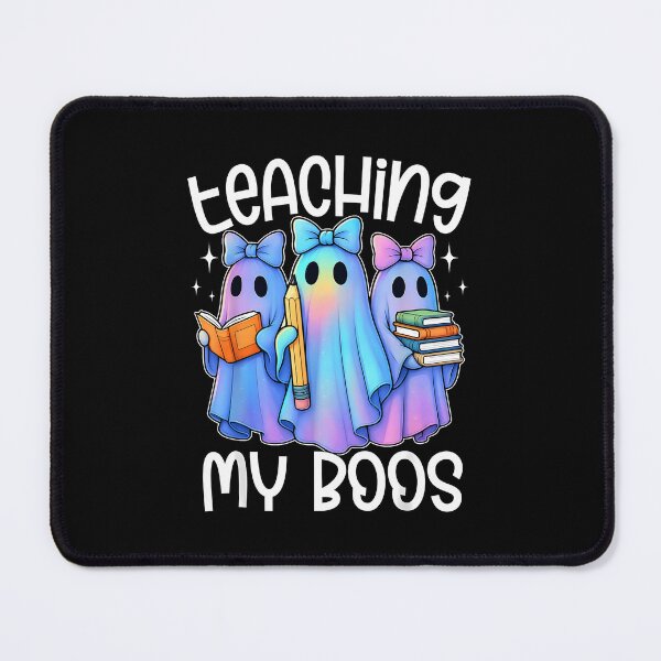 Item preview, Teaching My Boos Pastel Galaxy Ghost Bow Halloween Teacher designed and sold by MOHITSALVI.
