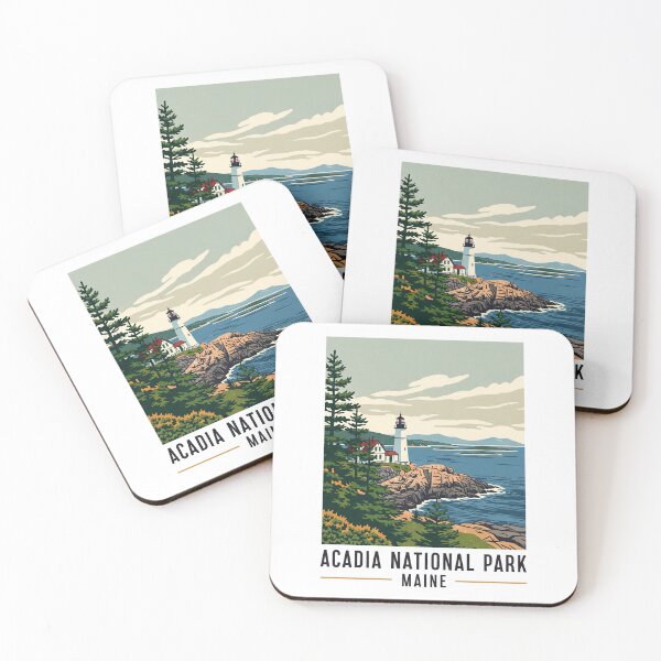 Item preview, Acadia Maine - USA (Country Collection) designed and sold by HeartbeatPrint.