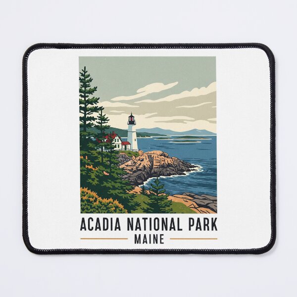 Item preview, Acadia Maine - USA (Country Collection) designed and sold by HeartbeatPrint.