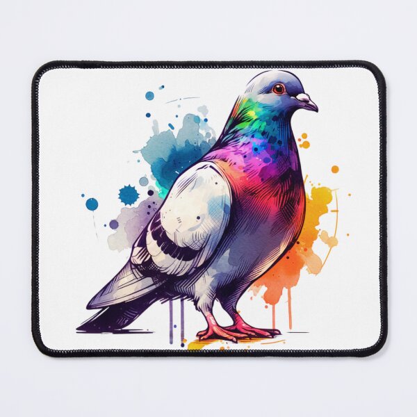 Item preview, Watercolor Pigeon  designed and sold by TheAnimalZ00.