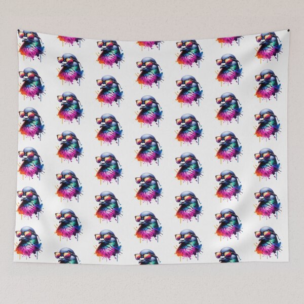 Item preview, Watercolor Pigeon Wearing Sunglasses  designed and sold by TheAnimalZ00.