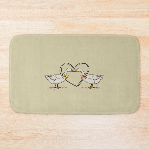 Item preview, Lesbian Goose Kiss Romantic Partner Sapphic Doodle designed and sold by TackyTime.