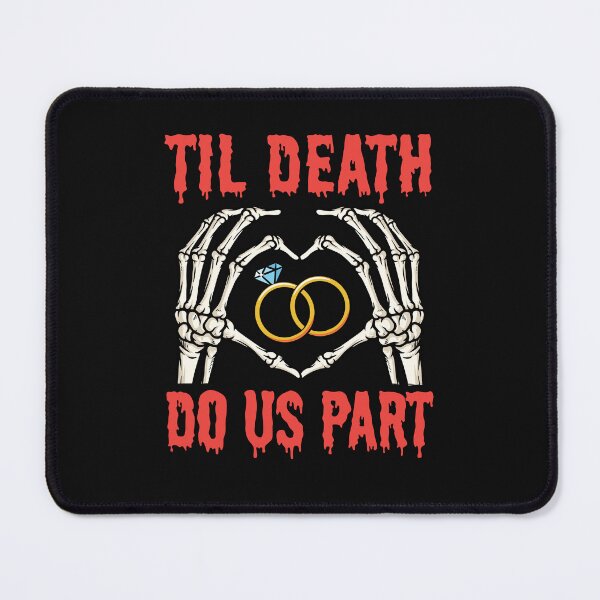 Item preview, Halloween Engagement Til Death Do Us Part designed and sold by jaygo.