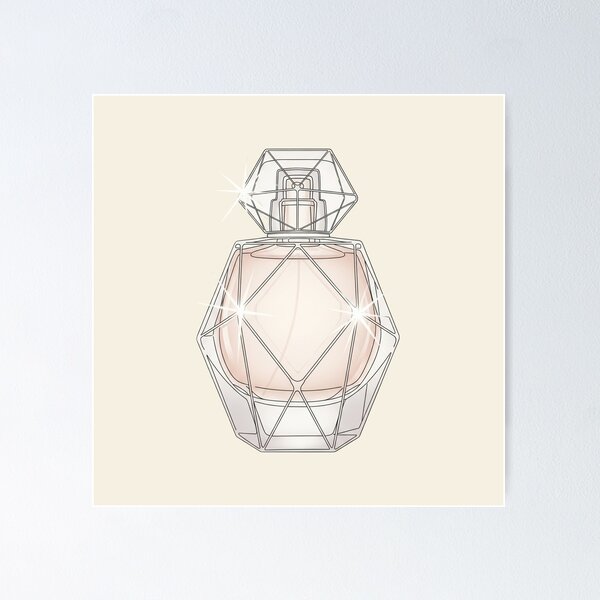 Item preview, Perfumed Geometry: Minimalist Elegance designed and sold by EsenciaZen.