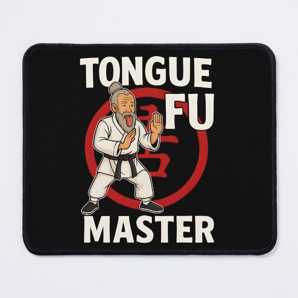 Item preview, Tongue FU Master Funny Martial Arts designed and sold by shoppingtshirts.