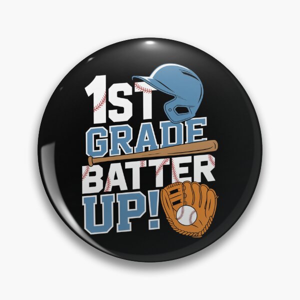 Item preview, Back To School 1st Grade Batter Up Baseball First Day Boys designed and sold by Sunset4Bones.