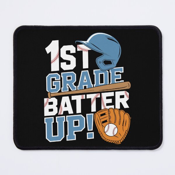 Item preview, Back To School 1st Grade Batter Up Baseball First Day Boys designed and sold by Sunset4Bones.