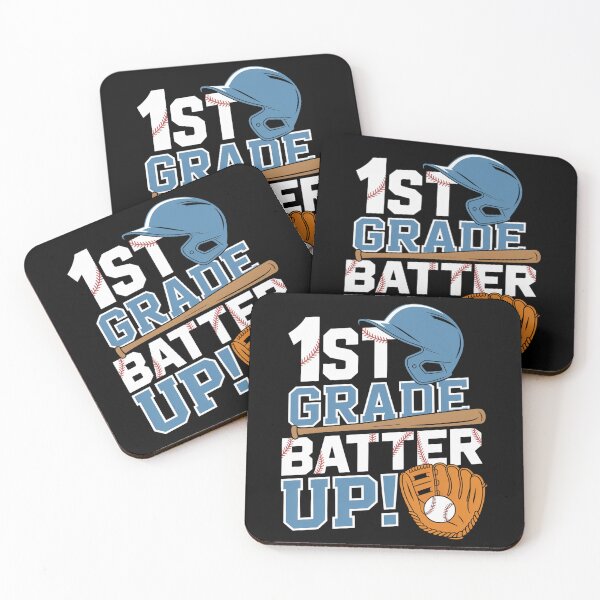 Item preview, Back To School 1st Grade Batter Up Baseball First Day Boys designed and sold by Sunset4Bones.
