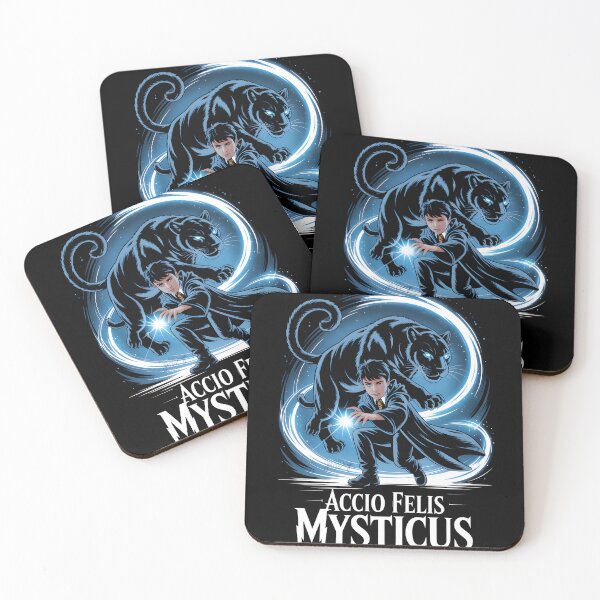Item preview, Accio Felis Mysticus fantasy design magic and sorcery designed and sold by jbfart.