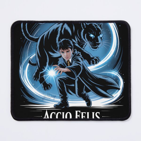 Item preview, Accio Felis Mysticus fantasy design magic and sorcery designed and sold by jbfart.