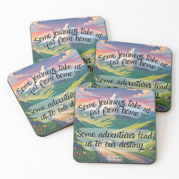 Item preview, Some journeys take us home - C. S. Lewis designed and sold by stella literarium.