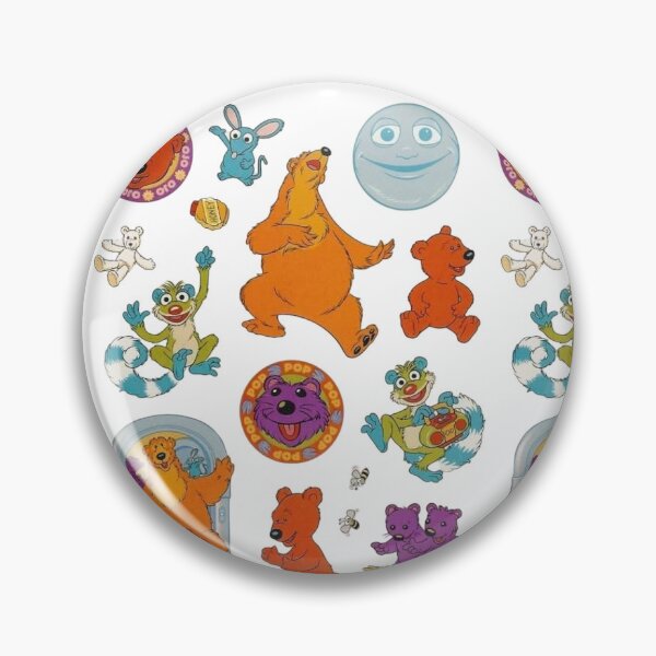Item preview, big blue house bear inspired print designed and sold by muppetbecca.