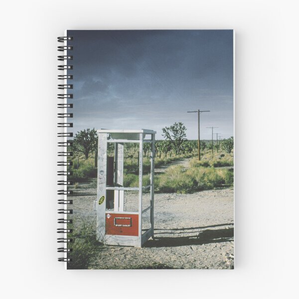 Item preview, Lonely Mojave Desert Pay Phone Booth Art Photo designed and sold by DEC02.