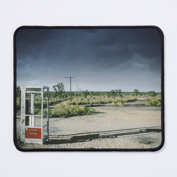 Item preview, Lonely Mojave Desert Pay Phone Booth Art Photo designed and sold by DEC02.