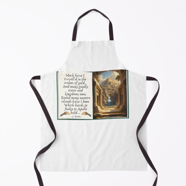 Item preview, Travelled in Realms of Gold - Keats designed and sold by stella literarium.