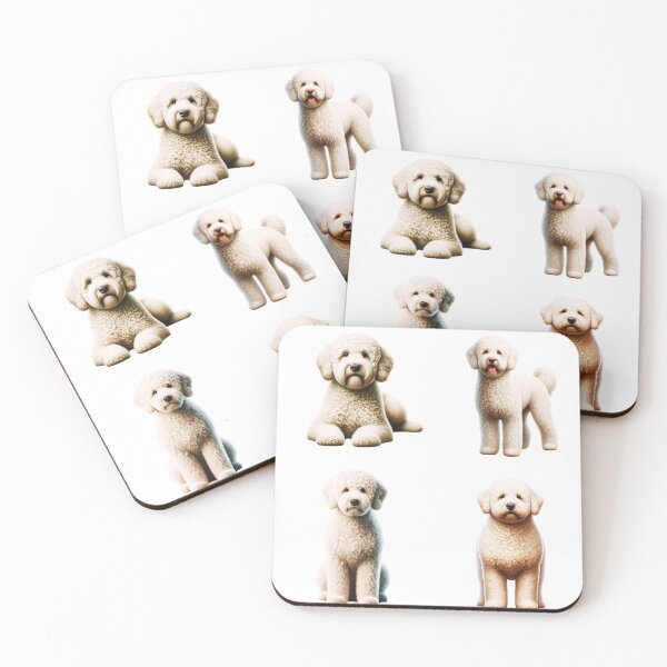 Item preview, White Lagotto Romagnolo Dogs designed and sold by TheAnimalZ00.