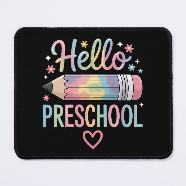 Item preview, Hello Preschool Pencil Tie Dye First Day Of School designed and sold by Sunset4Bones.