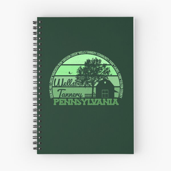 Item preview, Well Tannery Pennsylvania Sunset Retro Vintage Local Pride Logo designed and sold by CRHPOD20.