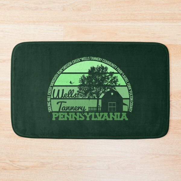 Item preview, Well Tannery Pennsylvania Sunset Retro Vintage Local Pride Logo designed and sold by CRHPOD20.